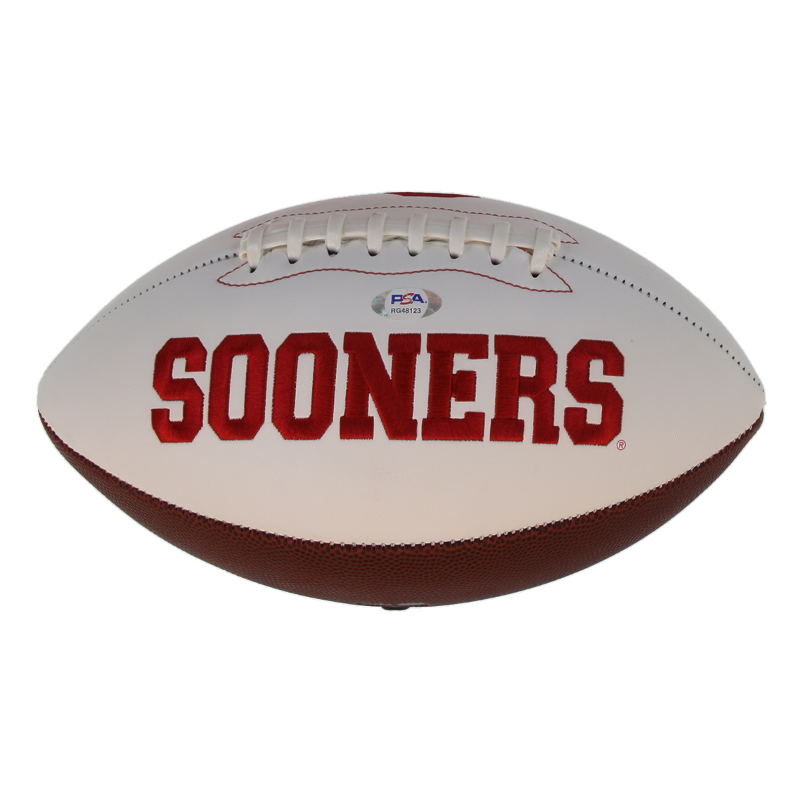 Spencer Rattler Signed Oklahoma Sooners Logo Football (PSA) at PristineAuction.com Spencer Rattler Signed Oklahoma Sooners Logo Football (PSA) at PristineAuction.com