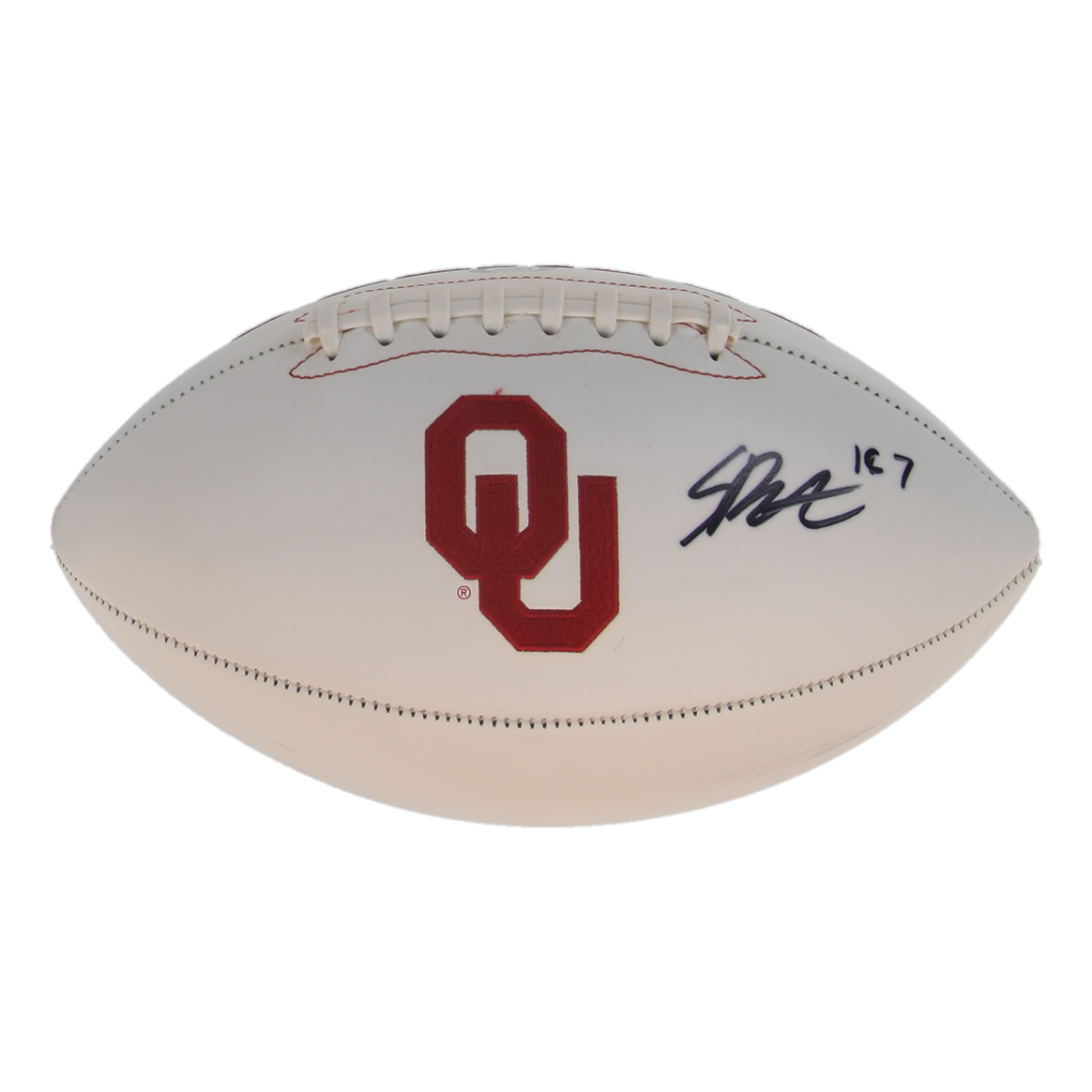 Spencer Rattler Signed Oklahoma Sooners Logo Football (PSA) at PristineAuction.com Spencer Rattler Signed Oklahoma Sooners Logo Football (PSA) at PristineAuction.com