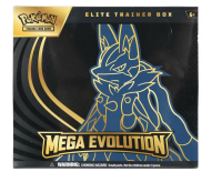 Pokemon TCG: Mega Evolution Elite Trainer Box (Lucario) at PristineAuction.com