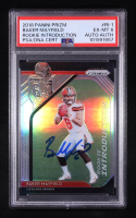 Baker Mayfield Signed 2018 Panini Prizm Rookie Introduction Prizms #1 RC (PSA 6) at PristineAuction.com