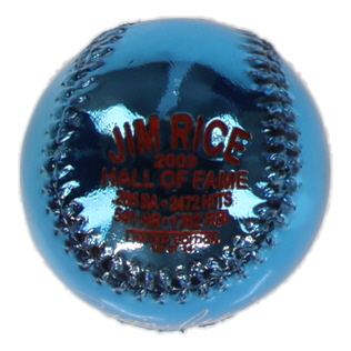 Jim Rice Signed LE Blue Chrome Commemorative Baseball (JSA) at PristineAuction.com Jim Rice Signed LE Blue Chrome Commemorative Baseball (JSA) at PristineAuction.com