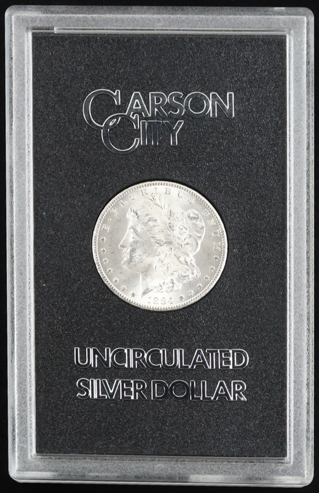 1884-CC Morgan Silver Dollar - Carson City at PristineAuction.com 1884-CC Morgan Silver Dollar - Carson City at PristineAuction.com