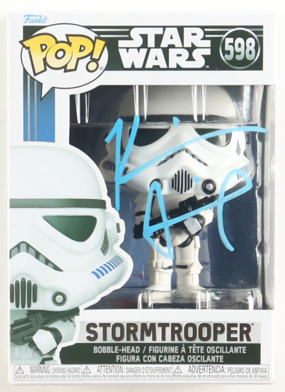Kevin Smith Signed "Star Wars" #598 Stormtrooper Funko Pop! Bobble-Head Vinyl Figure (JSA) at PristineAuction.com Kevin Smith Signed "Star Wars" #598 Stormtrooper Funko Pop! Bobble-Head Vinyl Figure (JSA) at PristineAuction.com