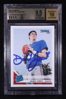 Daniel Jones Signed 2019 Donruss #304 RR RC (BAS 9.5 | Auto 10) at PristineAuction.com