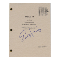 Ed Harris Signed "Apollo 13" Movie Script (ACOA) at PristineAuction.com