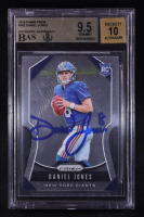 Daniel Jones Signed 2019 Panini Prizm #302 RC (BAS 9.5 | Auto 10) at PristineAuction.com