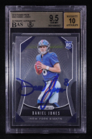 Daniel Jones Signed 2019 Panini Prizm #302 RC (BAS 9.5 | Auto 10) at PristineAuction.com
