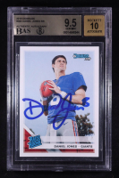 Daniel Jones Signed 2019 Donruss #304 RR RC (BAS 9.5 | Auto 10) at PristineAuction.com