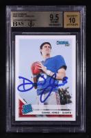 Daniel Jones Signed 2019 Donruss #304 RR RC (BAS 9.5 | Auto 10) at PristineAuction.com