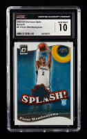 Victor Wemanyama 2023-24 Donruss Optic Splash! #6 RC (CGC 10) at PristineAuction.com