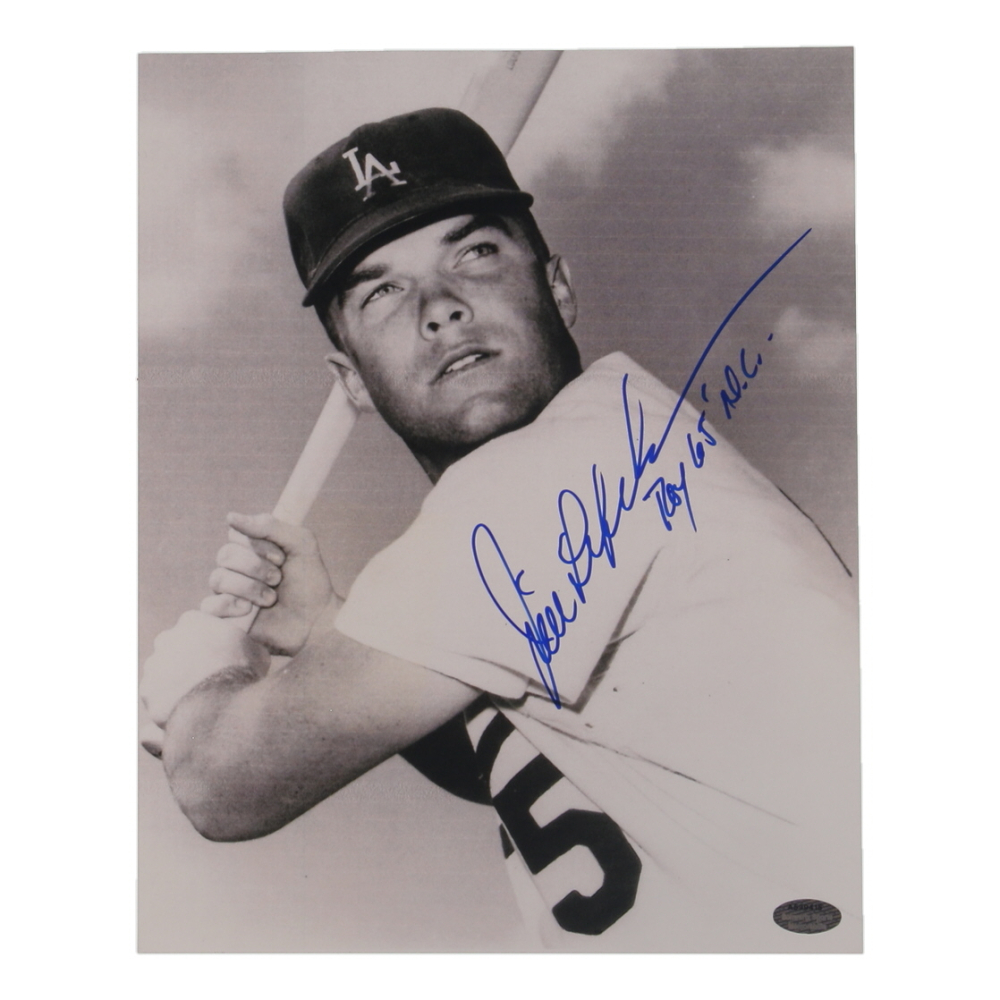 Jim Lefebvre Signed Dodgers 8x10 Photo Inscribed "ROY 65' N.L.." (Schwartz) at PristineAuction.com Jim Lefebvre Signed Dodgers 8x10 Photo Inscribed "ROY 65' N.L.." (Schwartz) at PristineAuction.com