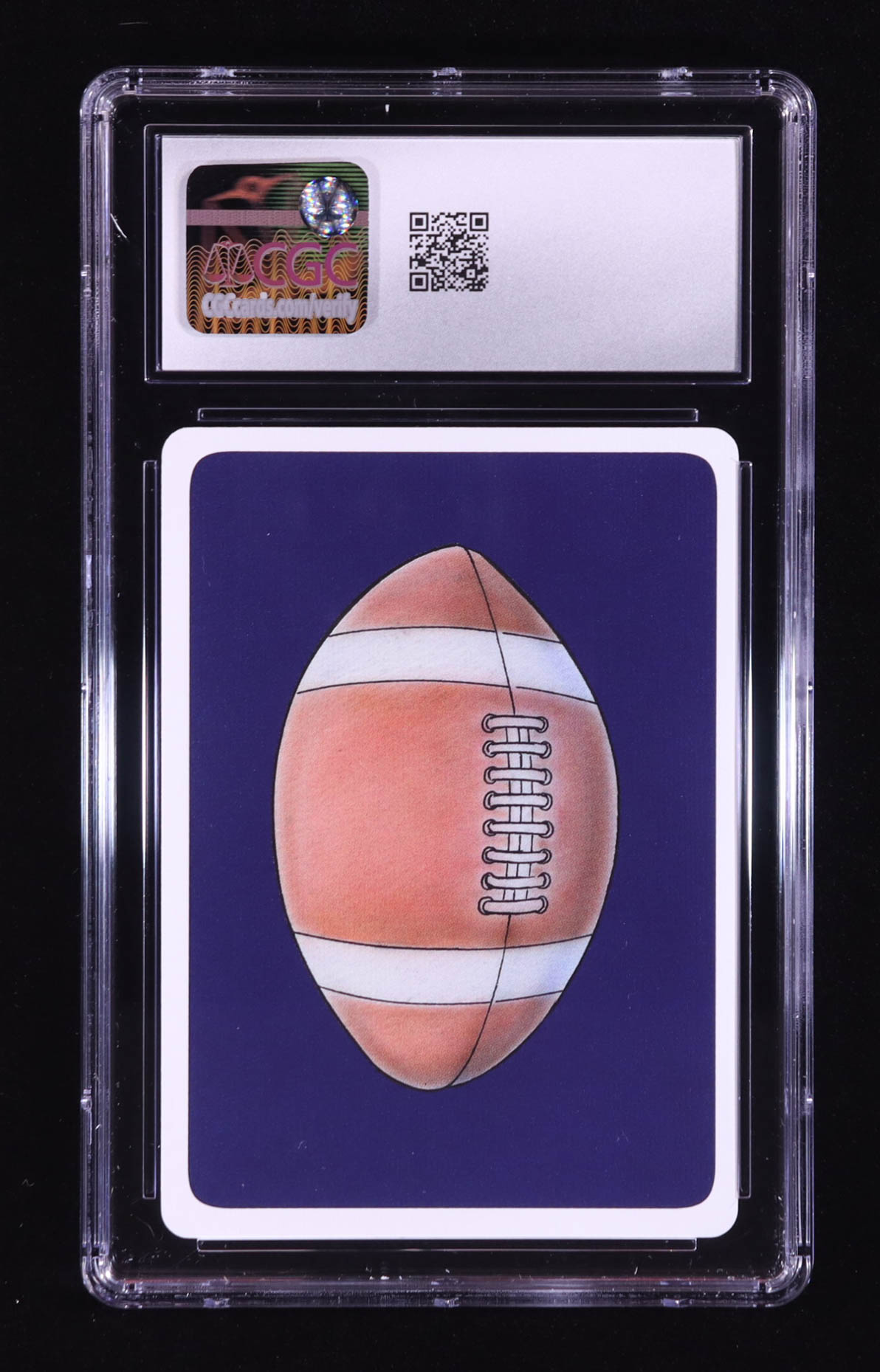 Tom Brady 2005 New England Football Heroes Ace of Hearts #NNO (CGC 9.5) at PristineAuction.com Tom Brady 2005 New England Football Heroes Ace of Hearts #NNO (CGC 9.5) at PristineAuction.com