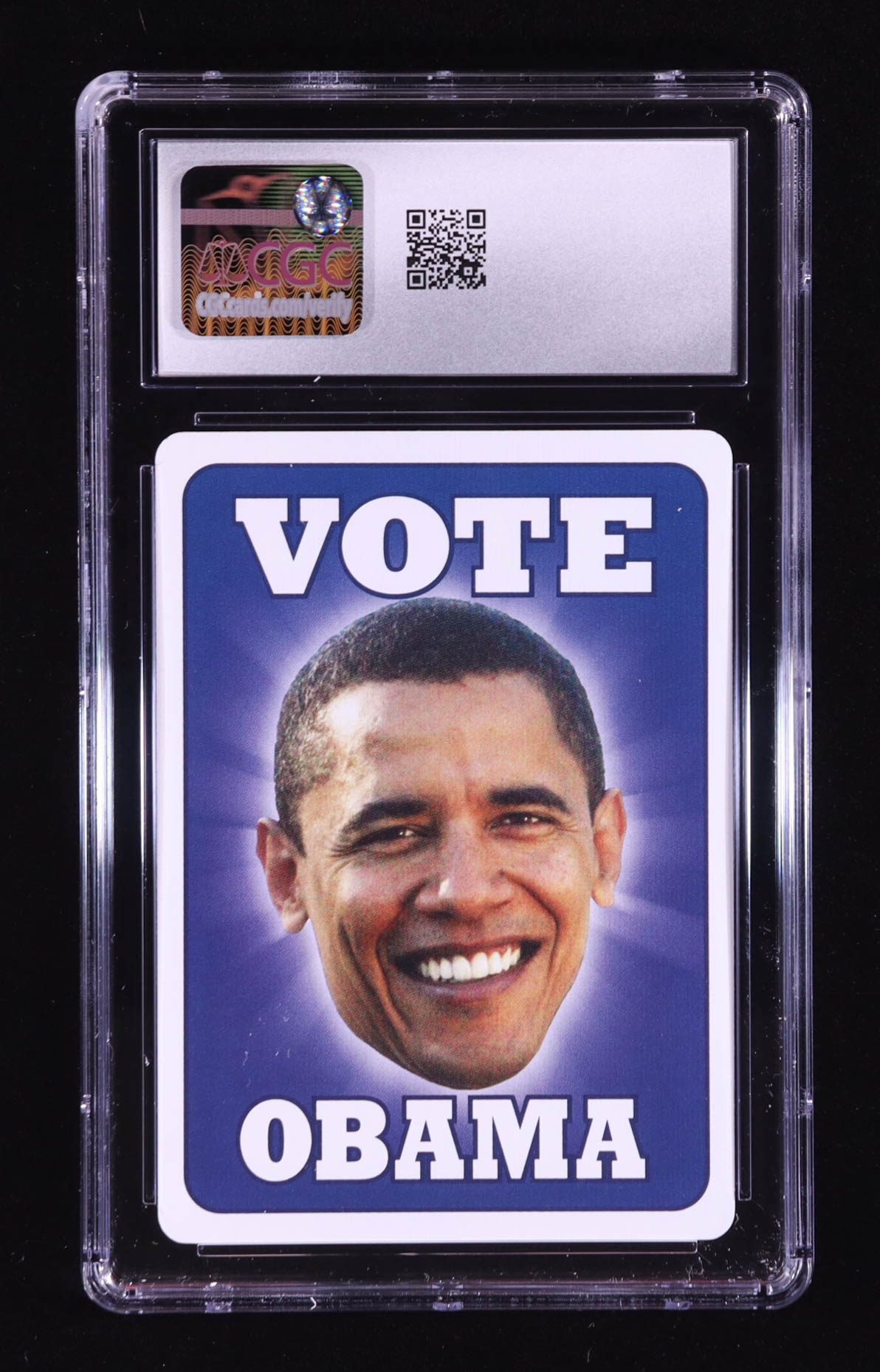 Michael Jordan 2008 Obama Presidential Deck Five of Clubs #NNO (CGC 9.5) at PristineAuction.com Michael Jordan 2008 Obama Presidential Deck Five of Clubs #NNO (CGC 9.5) at PristineAuction.com