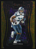 Chris Carson 2024 Panini Select Suite Level Gold Disco Prizm #318 #03 /10 at PristineAuction.com