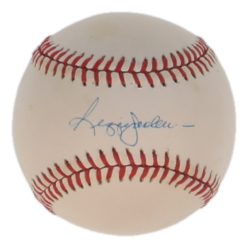 Reggie Jackson Signed OAL Baseball (PSA | Auto Grade 8) at PristineAuction.com Reggie Jackson Signed OAL Baseball (PSA | Auto Grade 8) at PristineAuction.com