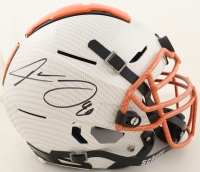 Jarvis Landry Signed Browns Full-Size Authentic On-Field Carbon Fiber Alternate F7 Helmet (JSA) at PristineAuction.com