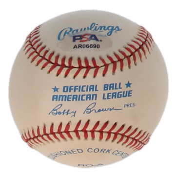 Mickey Mantle Signed OAL Baseball (PSA | Auto Grade 9) at PristineAuction.com Mickey Mantle Signed OAL Baseball (PSA | Auto Grade 9) at PristineAuction.com
