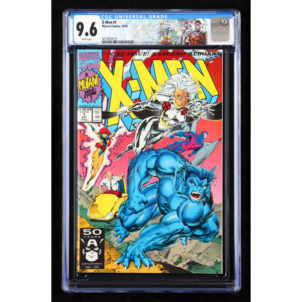 1991 "X-Men" #1 Marvel Comic Book (CGC 9.6) at PristineAuction.com 1991 "X-Men" #1 Marvel Comic Book (CGC 9.6) at PristineAuction.com