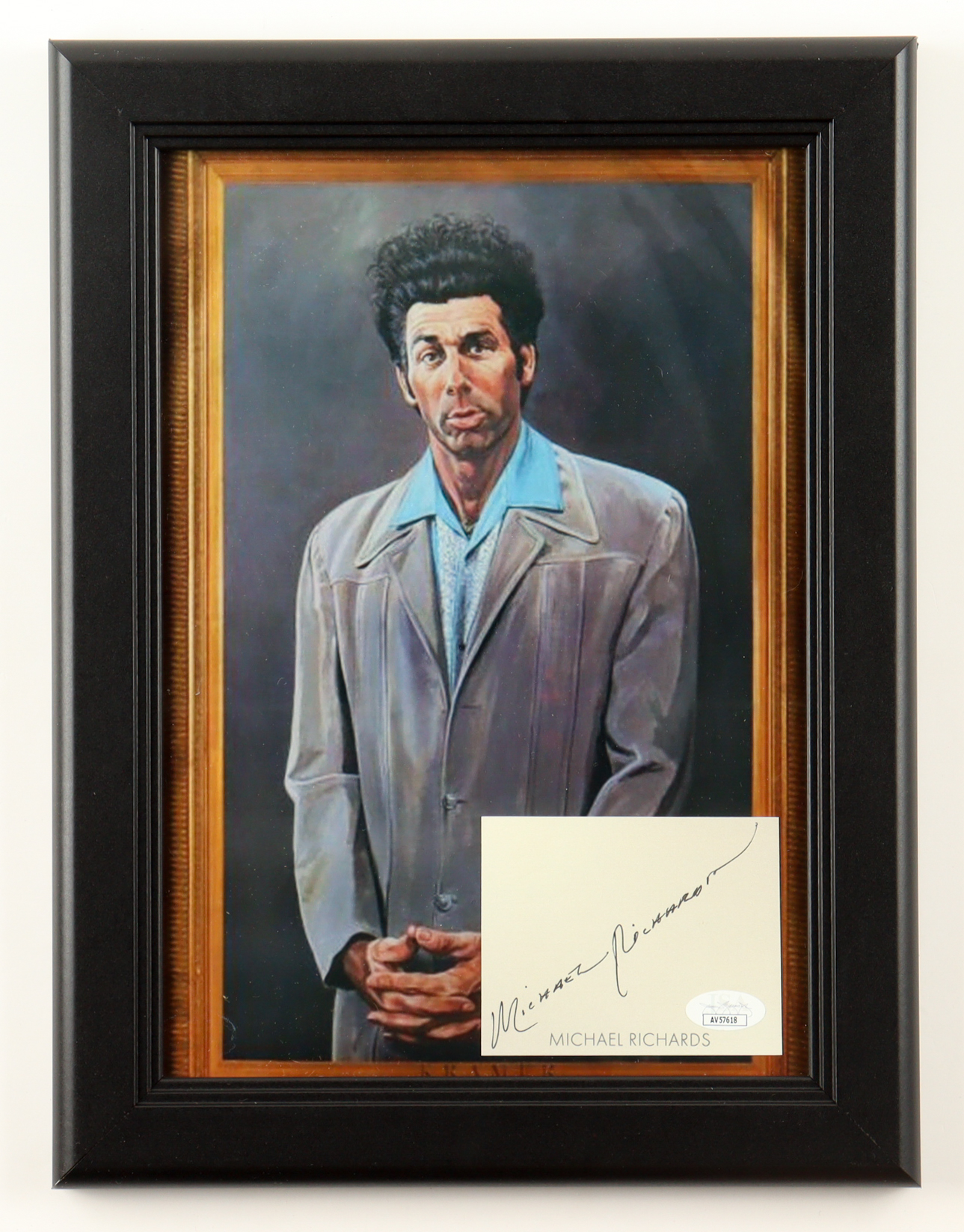 Michael Richards Signed "Seinfeld" Custom Framed Cut Display (JSA) at PristineAuction.com Michael Richards Signed "Seinfeld" Custom Framed Cut Display (JSA) at PristineAuction.com