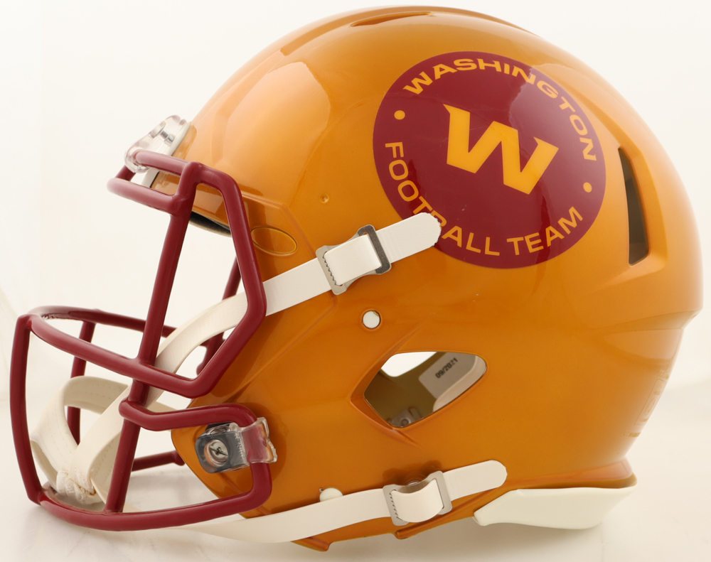 Terry McLaurin Signed Washington Football Team Full-Size Authentic On-Field Speed Helmet (Beckett) at PristineAuction.com Terry McLaurin Signed Washington Football Team Full-Size Authentic On-Field Speed Helmet (Beckett) at PristineAuction.com