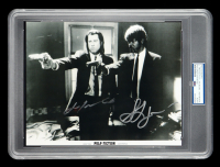 John Travolta & Samuel L. Jackson Signed "Pulp Fiction" 8x10 Photo (PSA) at PristineAuction.com