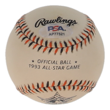 Ken Griffey Jr. Signed Official 1993 All-Star Game Logo Baseball (PSA) at PristineAuction.com Ken Griffey Jr. Signed Official 1993 All-Star Game Logo Baseball (PSA) at PristineAuction.com