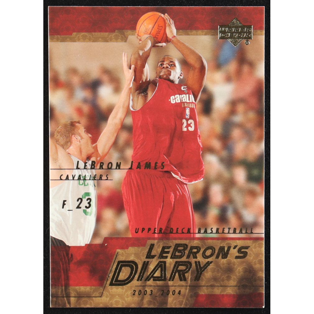 LeBron James 2003-04 Upper Deck LeBron's Diary #LJ7 RC at PristineAuction.com