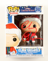 Chevy Chase Signed "National Lampoon's Christmas Vacation" #242 Clark Griswold Funko Pop! Vinyl Figure (Beckett) at PristineAuction.com