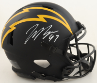 Joey Bosa Signed Chargers Full-Size Authentic On-Field Eclipse Alternate Speed Helmet (Beckett) at PristineAuction.com