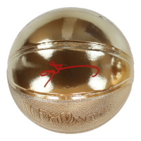 Allen Iverson Signed Gold Chrome NBA Basketball (JSA) at PristineAuction.com