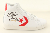 Julius "Dr. J" Erving Signed Converse All-Star Leather Basketball Shoe (Beckett) at PristineAuction.com