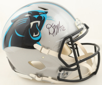 DJ Moore Signed Panthers Full-Size Authentic On-Field Speed Helmet (JSA) at PristineAuction.com