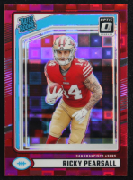 Ricky Pearsall 2024 Panini Donruss Optic Rated Rookie Red Pandora Prizm #318 RC at PristineAuction.com