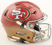 Nick Bosa Signed 49ers Full-Size Authentic On-Field Custom SpeedFlex Helmet (Radtke) at PristineAuction.com