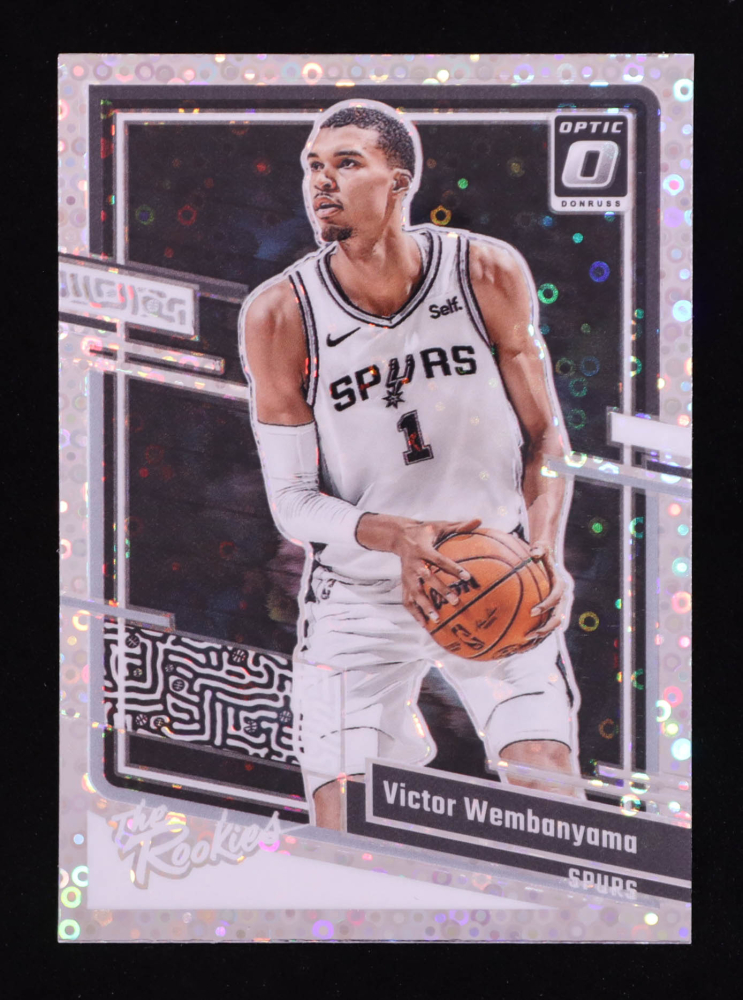 Victor Wembanyama 2023-24 Donruss Optic The Rookies Holo Fast Break #4 RC