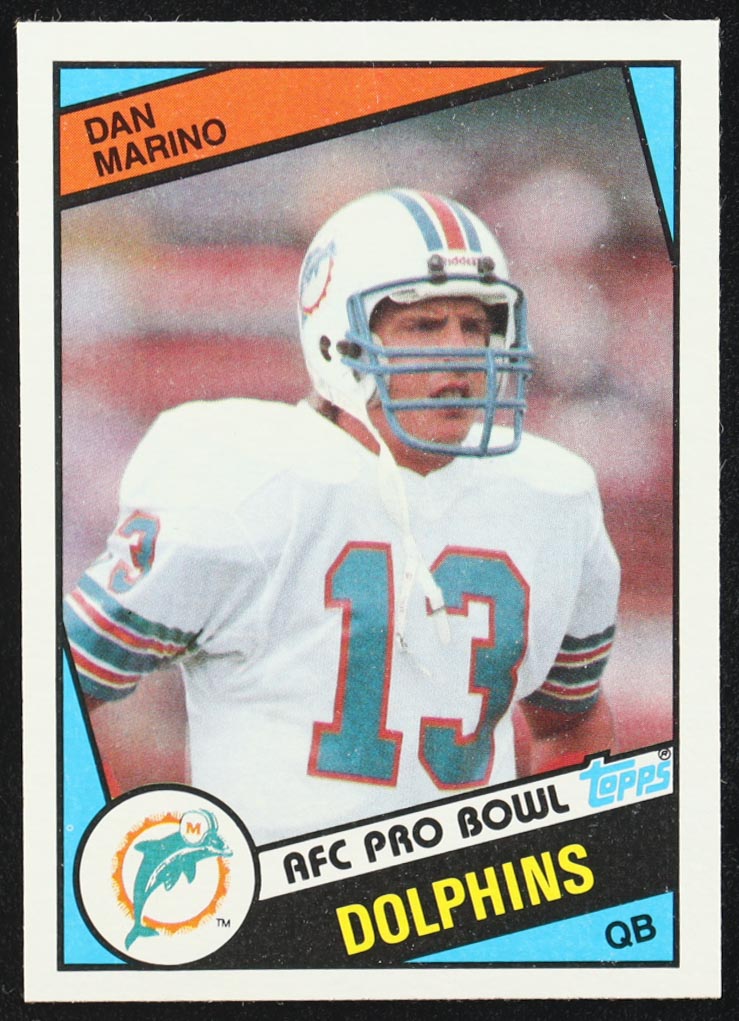 Dan Marino 1984 Topps #123 PB RC at PristineAuction.com Dan Marino 1984 Topps #123 PB RC at PristineAuction.com