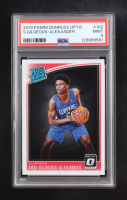 Shai Gilgeous-Alexander 2018-19 Donruss Optic #162 RR RC (PSA 9) at PristineAuction.com