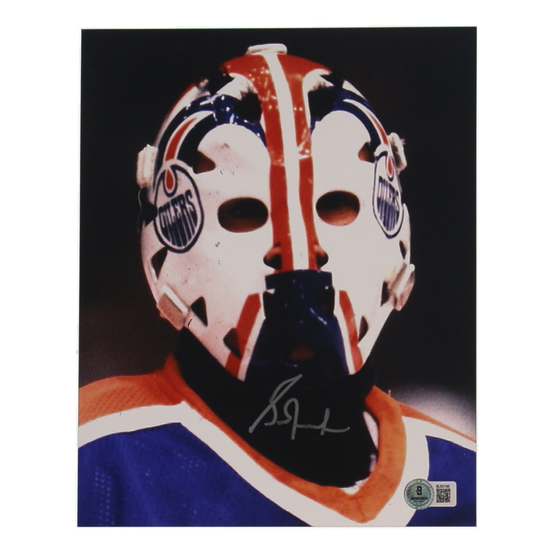 Grant Fuhr Signed Oilers 8x10 Photo (Beckett) at PristineAuction.com Grant Fuhr Signed Oilers 8x10 Photo (Beckett) at PristineAuction.com