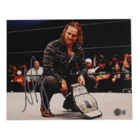 Adam Page Signed AEW 8x10 Photo (Beckett) at PristineAuction.com