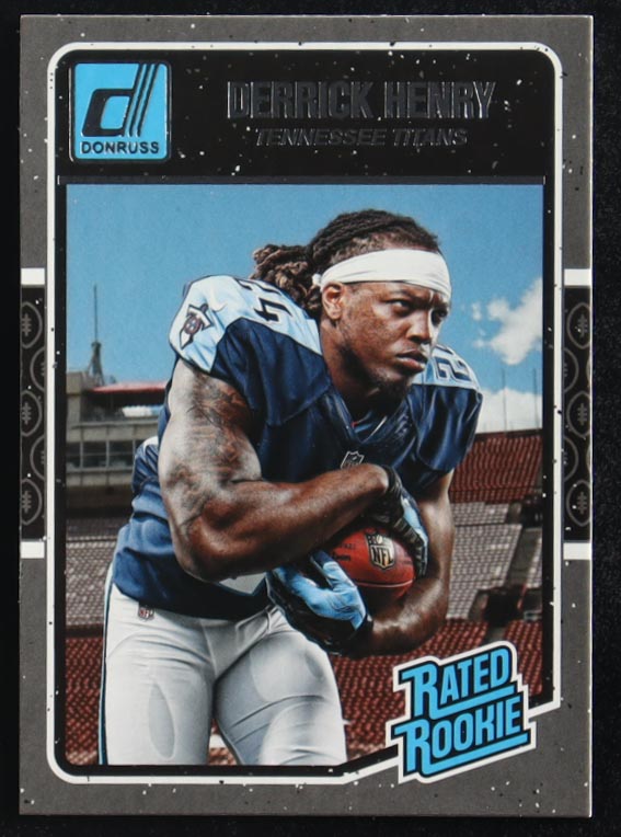 Derrick Henry 2016 Panini Donruss Rated Rookie #365 RC at PristineAuction.com Derrick Henry 2016 Panini Donruss Rated Rookie #365 RC at PristineAuction.com