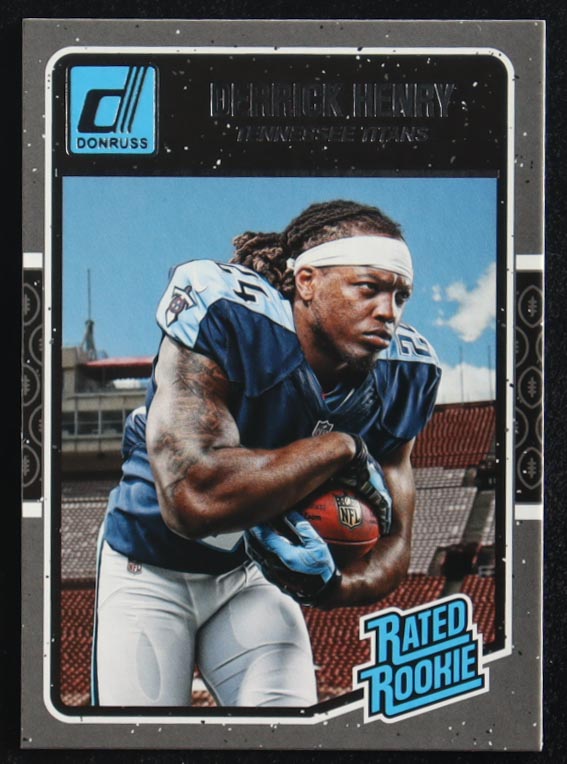 Derrick Henry 2016 Panini Donruss Rated Rookie #365 RC at PristineAuction.com Derrick Henry 2016 Panini Donruss Rated Rookie #365 RC at PristineAuction.com