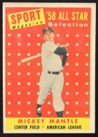 Mickey Mantle 1958 Topps #487 AS TP at PristineAuction.com