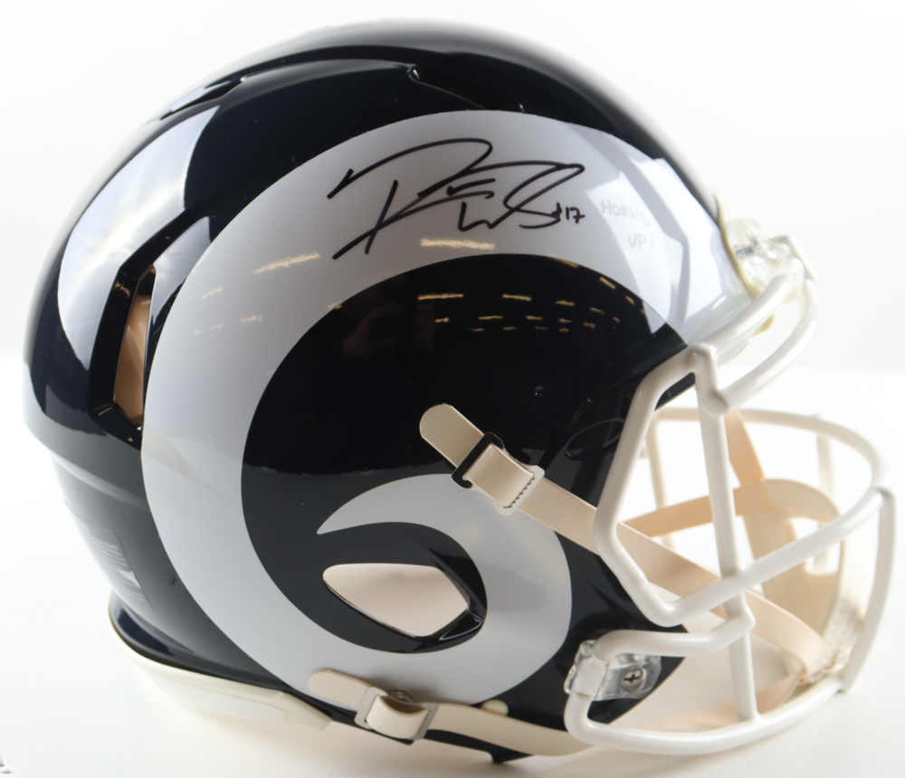 Robert Woods Signed Rams Full-Size Authentic On-Field Speed Helmet (Beckett) at PristineAuction.com Robert Woods Signed Rams Full-Size Authentic On-Field Speed Helmet (Beckett) at PristineAuction.com