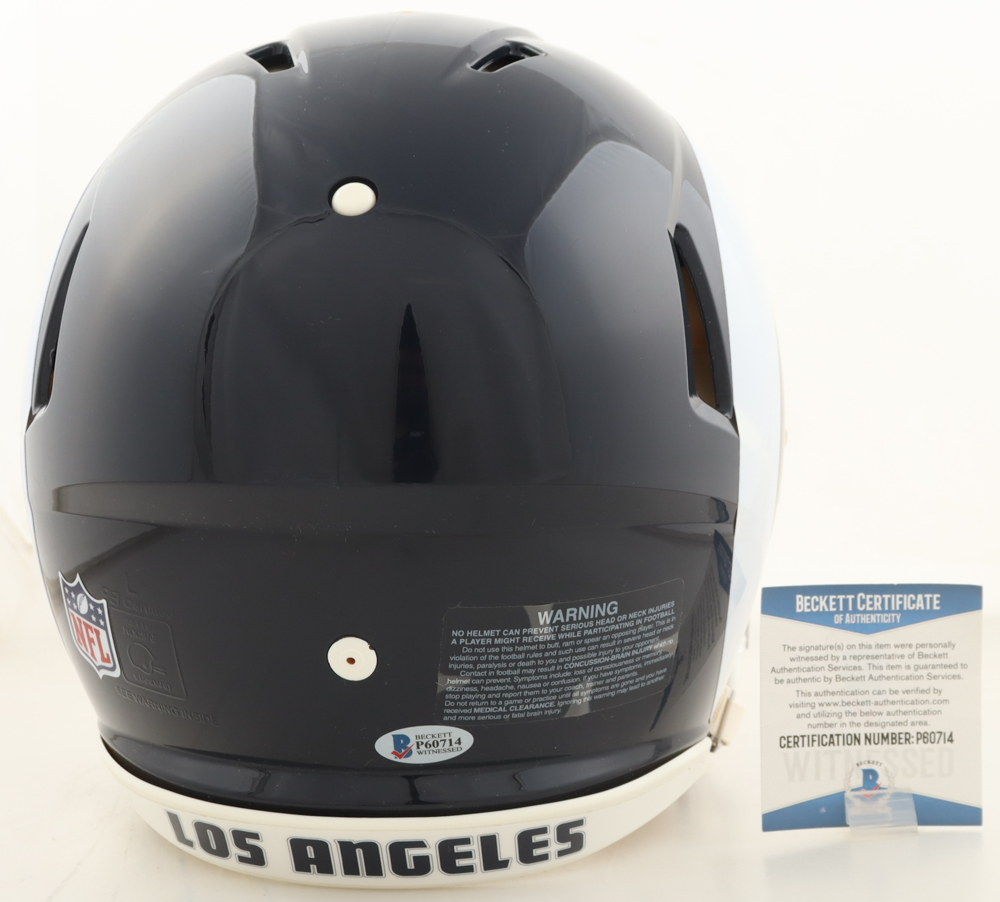 Robert Woods Signed Rams Full-Size Authentic On-Field Speed Helmet (Beckett) at PristineAuction.com Robert Woods Signed Rams Full-Size Authentic On-Field Speed Helmet (Beckett) at PristineAuction.com