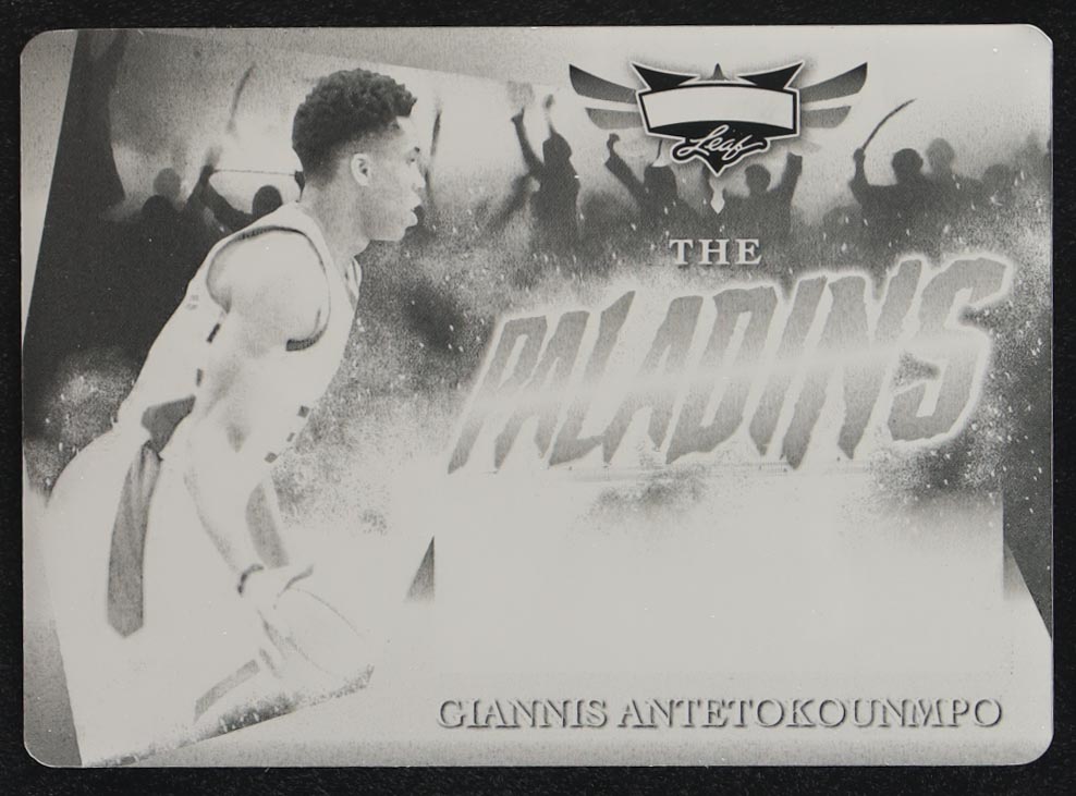 Giannis Antetokounmpo 2023 Leaf Vibrance Multi-Sport Black Printing Plate 1/1 #TPGA1 at PristineAuction.com Giannis Antetokounmpo 2023 Leaf Vibrance Multi-Sport Black Printing Plate 1/1 #TPGA1 at PristineAuction.com