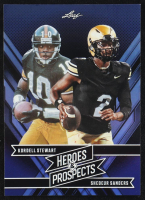 Kordell Stewart / Shedeur Sanders RC 2024 Leaf Heroes & Prospects #257 #13/99 at PristineAuction.com