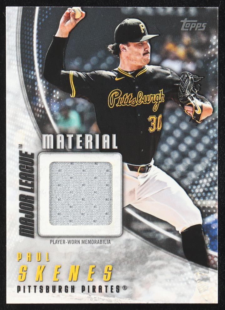 Paul Skenes 2025 Topps Major League Materials #MLM2PS at PristineAuction.com Paul Skenes 2025 Topps Major League Materials #MLM2PS at PristineAuction.com