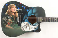 Taylor Swift Guitar with Signed Custom Insert Pickguard (JSA) at PristineAuction.com