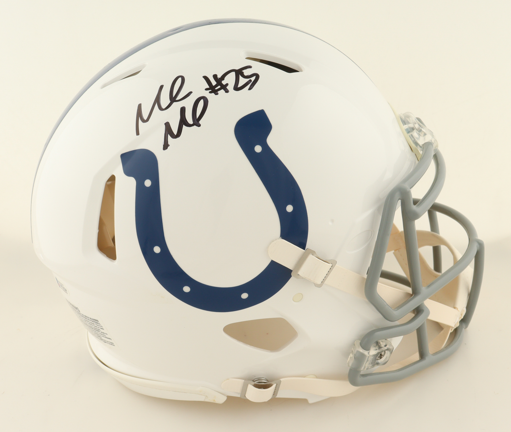 Marlon Mack Signed Colts Full-Size Authentic On-Field Speed Helmet (Beckett) at PristineAuction.com Marlon Mack Signed Colts Full-Size Authentic On-Field Speed Helmet (Beckett) at PristineAuction.com