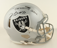 Lynn Bowden Jr. Signed Raiders Full-Size Authentic On-Field Speed Helmet Inscribed "The Sin City Joker" (Beckett) at PristineAuction.com